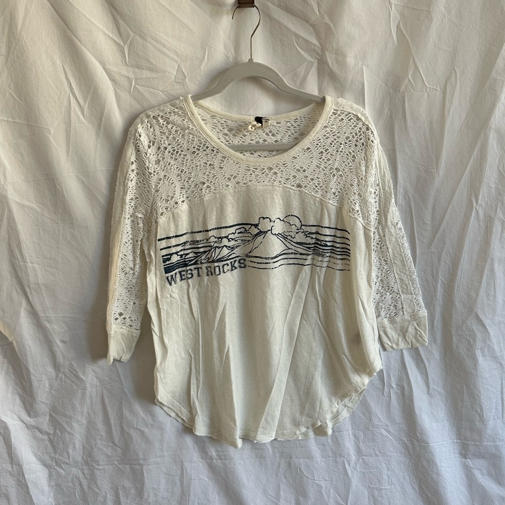 Free People Tee- Size S